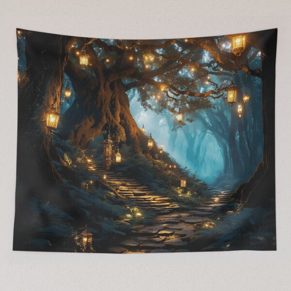 Item preview, Night path designed and sold by ArtfullMinds.
