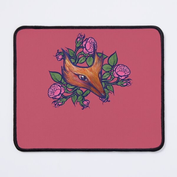 Item preview, Cute Fox with Roses designed and sold by FrictionMaxxing.