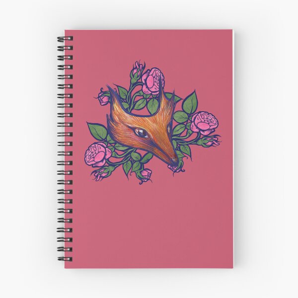 Item preview, Cute Fox with Roses designed and sold by FrictionMaxxing.
