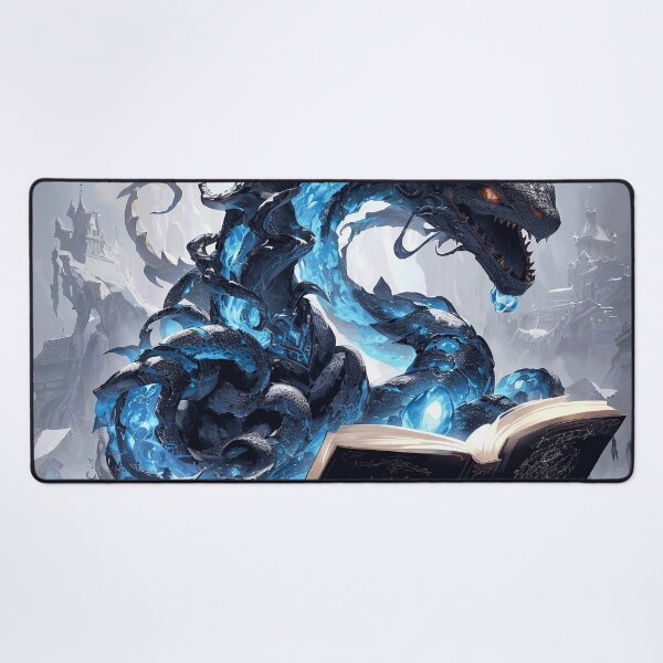 Item preview, Dragon reading designed and sold by ArtfullMinds.