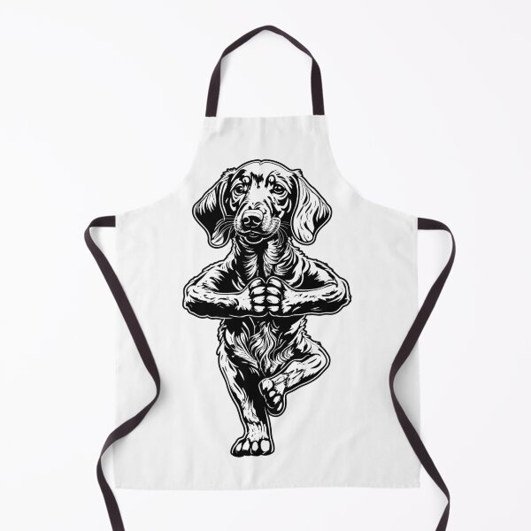 Item preview, Dachshund Yoga Puppy Dog Funny Dogs Tree Pose Vrikshasana designed and sold by GrandeDuc.