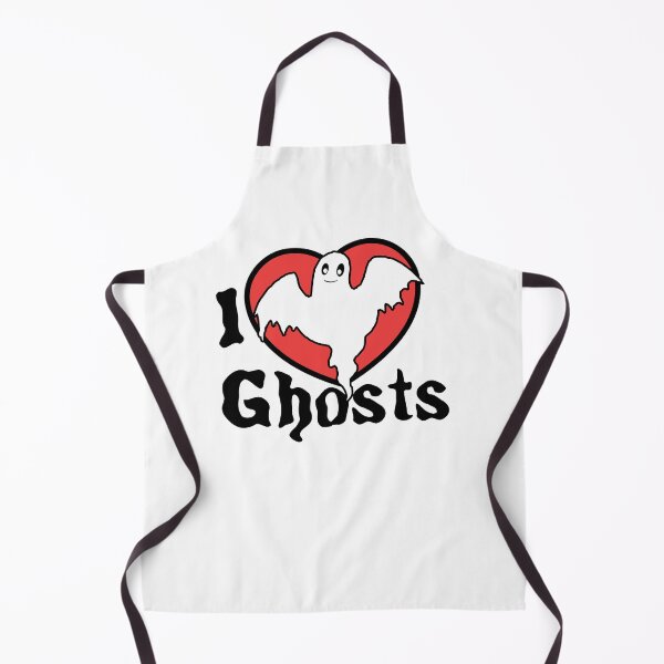 Item preview, I Love Ghosts - white version designed and sold by GlitterandDecay.
