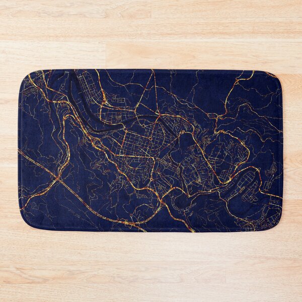 Item preview, Bilbao, Biscay, Spain - City At Night designed and sold by deMAP.