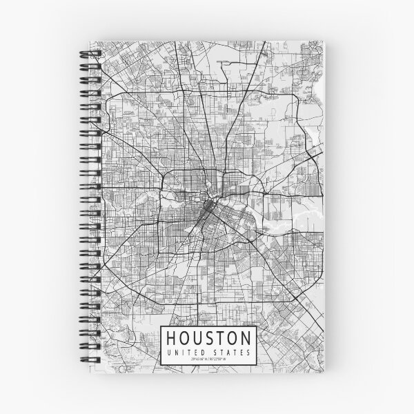Item preview, Houston City Map of Texas, USA - Light designed and sold by deMAP.