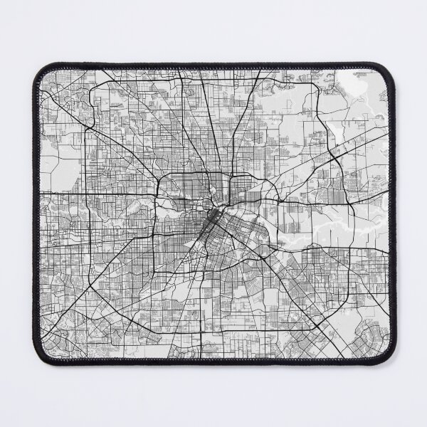 Item preview, Houston City Map of Texas, USA - Light designed and sold by deMAP.