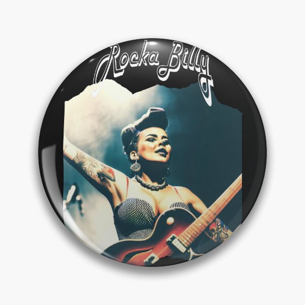 Artikelvorschau,  Rockabilly-Gitarren entworfen und verkauft von MckinleyArt.