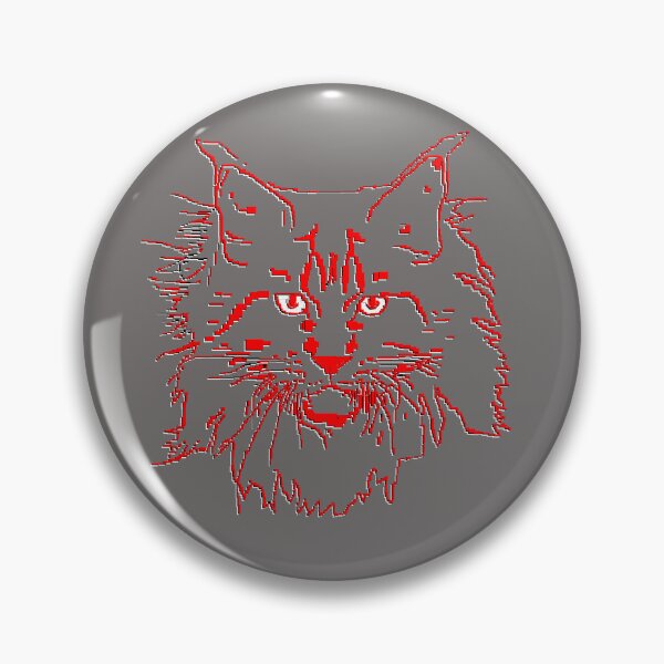 Item preview, cat mainecoon cathead felinebeauty majesticcats bigcats fluffy catportrait  designed and sold by 4rpixs.