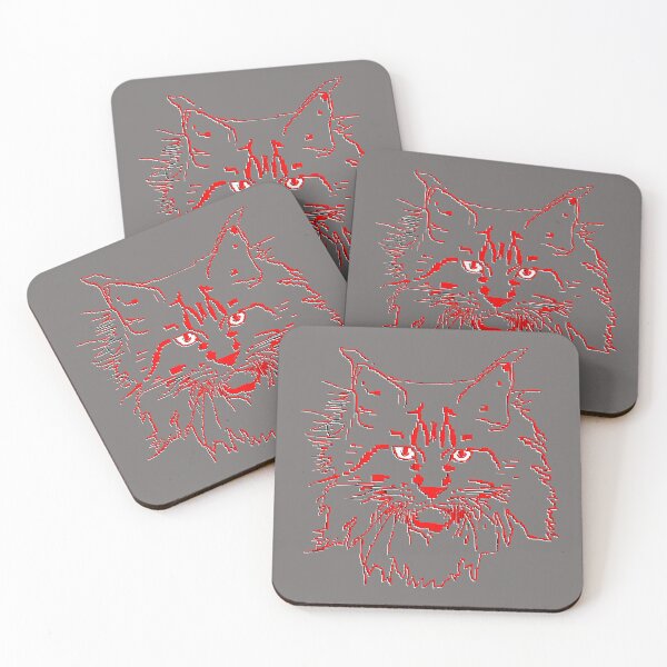 Item preview, cat mainecoon cathead felinebeauty majesticcats bigcats fluffy catportrait  designed and sold by 4rpixs.