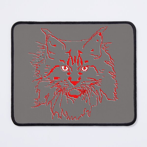 Item preview, cat mainecoon cathead felinebeauty majesticcats bigcats fluffy catportrait  designed and sold by 4rpixs.