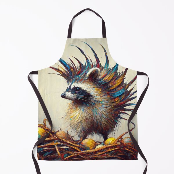 Item preview, Quail Raccoon, Abstract Expressionism designed and sold by ComputerContent.
