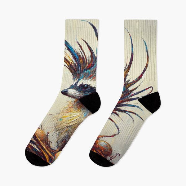 Item preview, Quail Raccoon, Abstract Expressionism designed and sold by ComputerContent.
