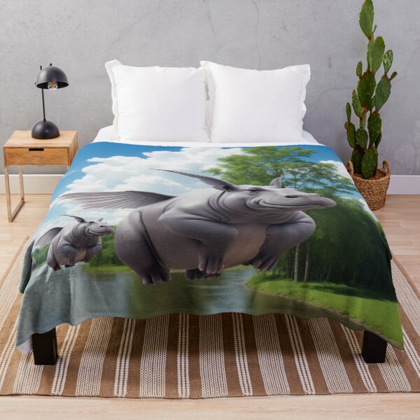 Item preview, Fly like a Hippo designed and sold by AleksKos.