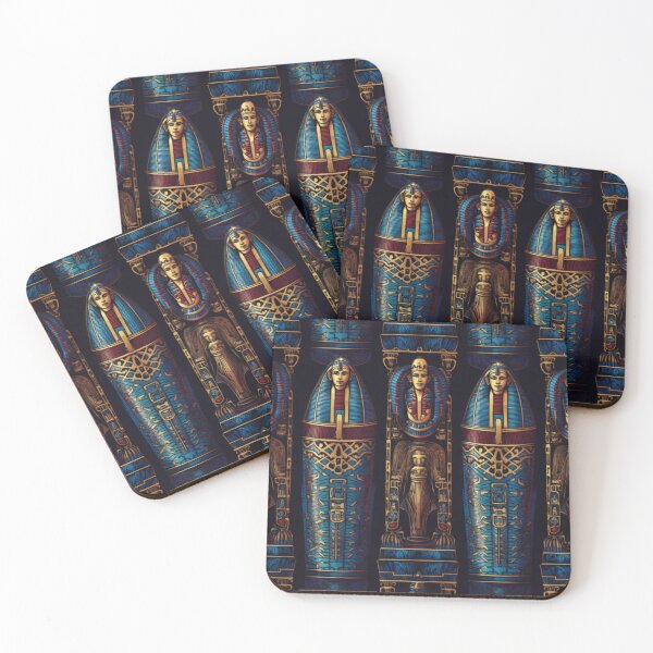 Item preview, The Pharaoh Caskets Pattern designed and sold by Bring Back Culture.