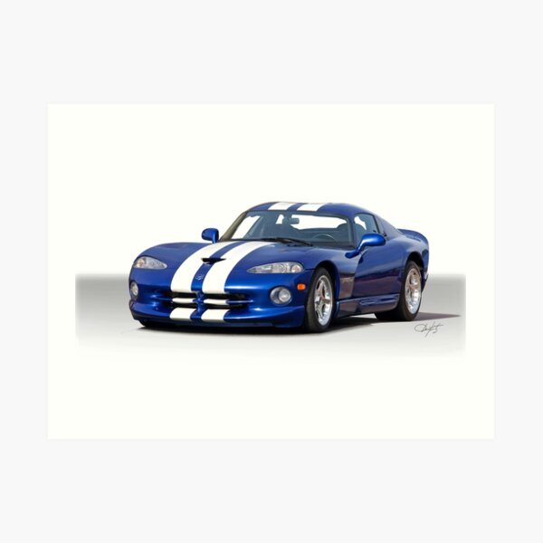 Super High Wall Art Redbubble - 1994 dodge viper rt 10 roblox