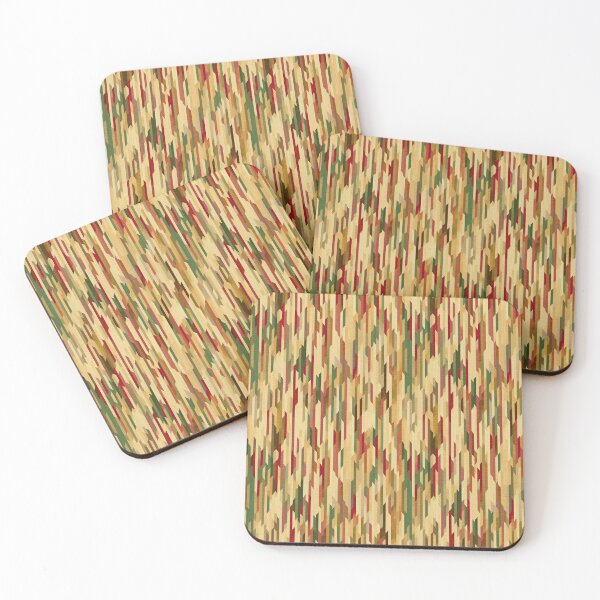 Item preview, Modern Ikat Textile Art Pattern No1 designed and sold by Atomura.