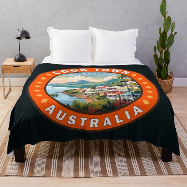 Item preview, Cooktown Queensland Australia Travel Art Badge designed and sold by KrisSidDesigns.
