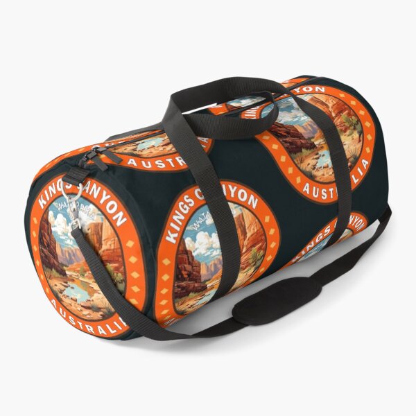 Item preview, Kings Canyon Northern Territory Australia Travel Art Badge designed and sold by KrisSidDesigns.