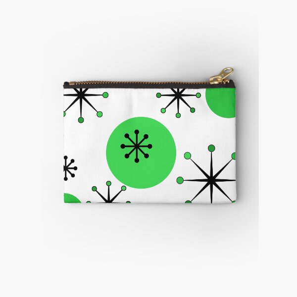 Item preview, Atomic Era Starbursts Green designed and sold by thepixelgarden.
