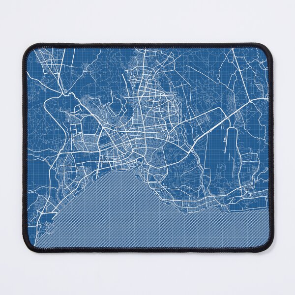 Item preview, Antalya City Map of Turkey - Blueprint designed and sold by deMAP.
