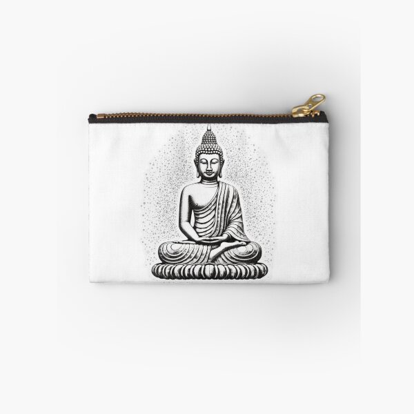 Item preview, Black White buddha Digital Art, buddha Modern art 3D  designed and sold by MartynGrey.