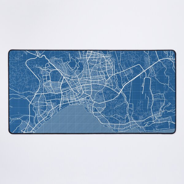 Item preview, Antalya City Map of Turkey - Blueprint designed and sold by deMAP.
