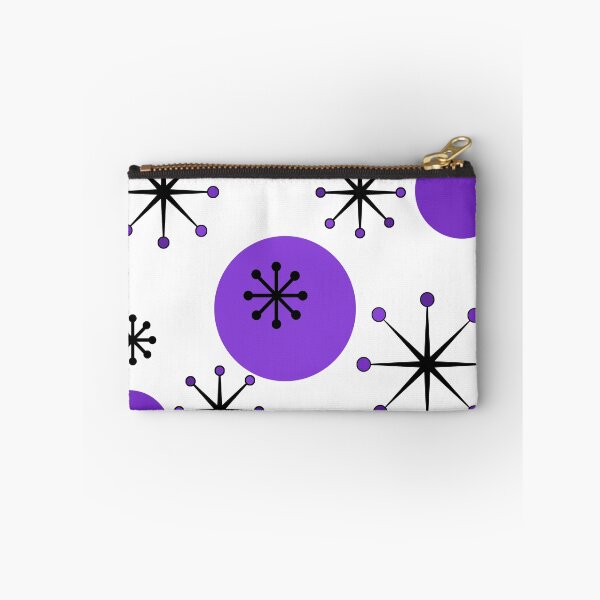 Item preview, Atomic Era Starbursts Indigo designed and sold by thepixelgarden.