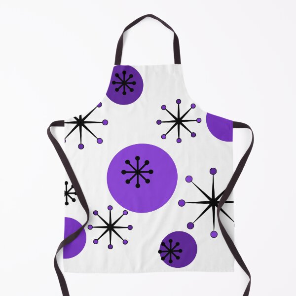 Item preview, Atomic Era Starbursts Indigo designed and sold by thepixelgarden.