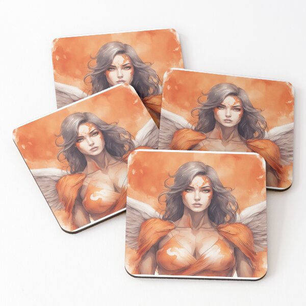Item preview, Fallen female angel, AI generated designed and sold by Woodoartdesign.