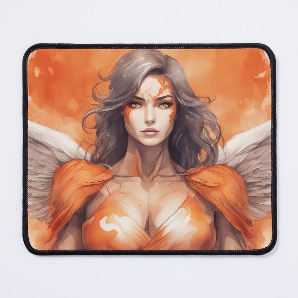 Item preview, Fallen female angel, AI generated designed and sold by Woodoartdesign.
