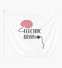 Electric Brain Wall Tapestry