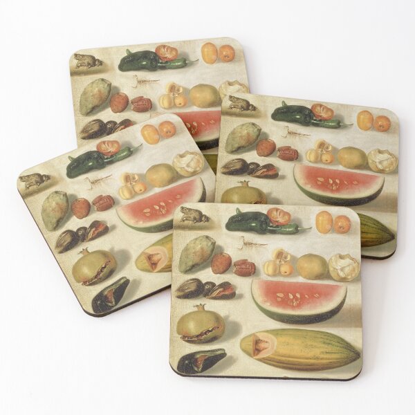 Item preview, Still Life with Fruit (with Scorpion and Frog) by Hermenegildo Bustos designed and sold by Amanda1775.