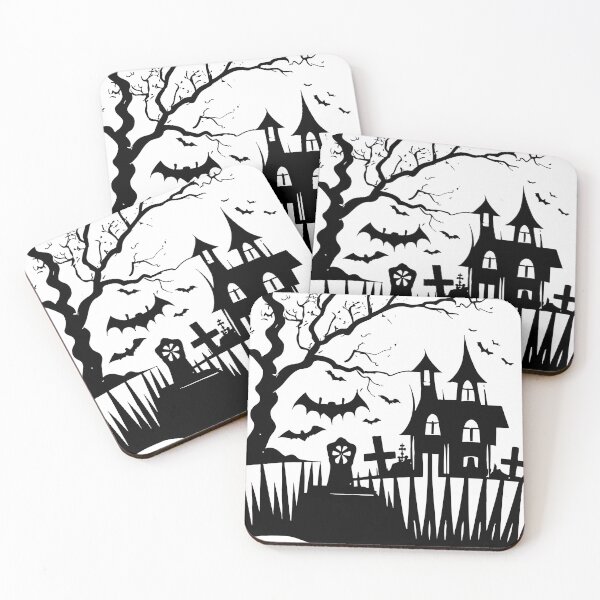 Item preview, halloween scene designed and sold by Art4PrintGifts.