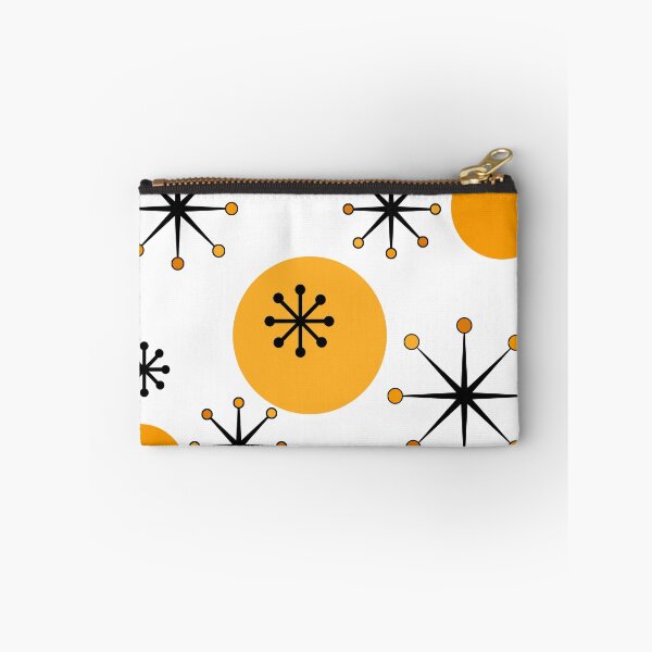 Item preview, Atomic Era Starbursts Orange designed and sold by thepixelgarden.