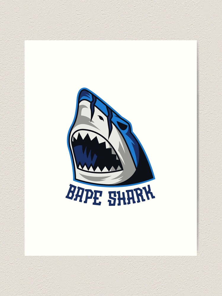 Bape Shark Art Prints for Sale