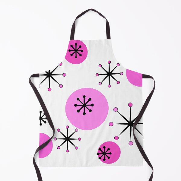 Item preview, Atomic Era Starbursts Pink designed and sold by thepixelgarden.