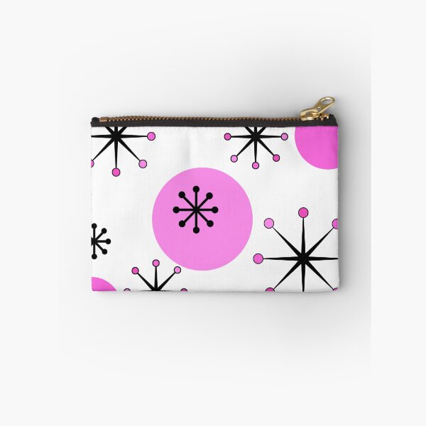 Item preview, Atomic Era Starbursts Pink designed and sold by thepixelgarden.