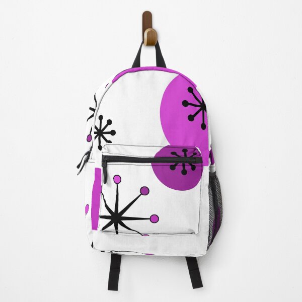 Item preview, Atomic Era Starbursts Purple designed and sold by thepixelgarden.