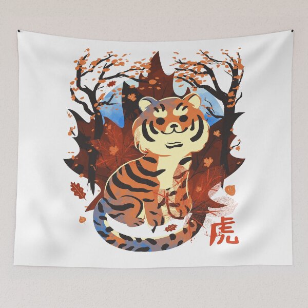 Item preview, Tiger in autumn designed and sold by THEILO.