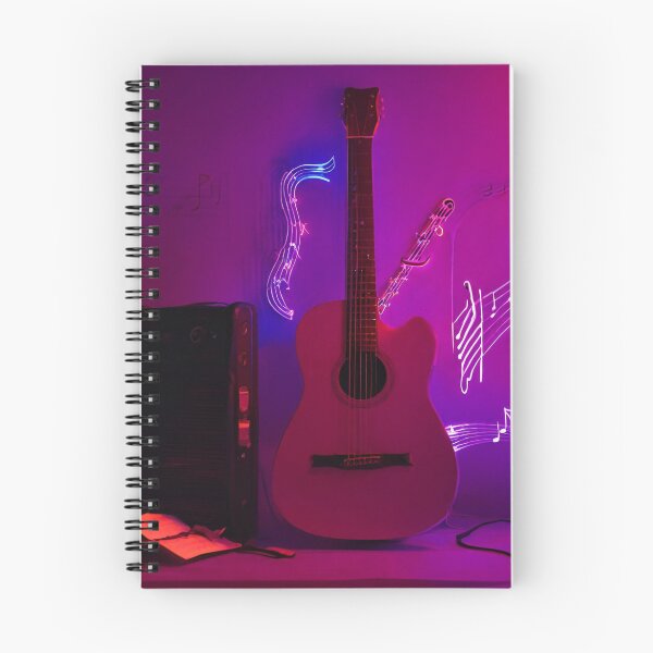 Item preview, Guitar, harp and fluttering notes designed and sold by mariolasworld.