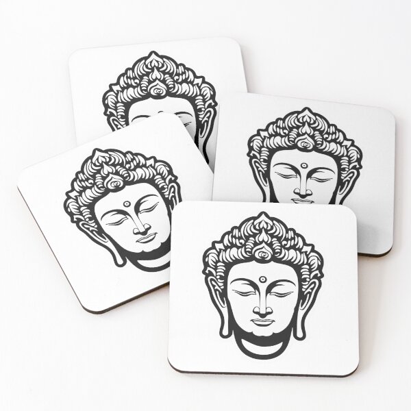 Item preview, Black White buddha Modern art 3D , meditation designed and sold by MartynGrey.