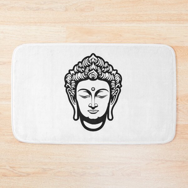 Item preview, Black White buddha Modern art 3D , meditation designed and sold by MartynGrey.