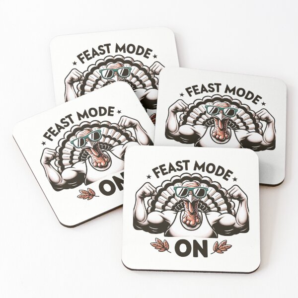 Item preview, Feast Mode On - Buff Thanksgiving Turkey designed and sold by ZenEverAI.