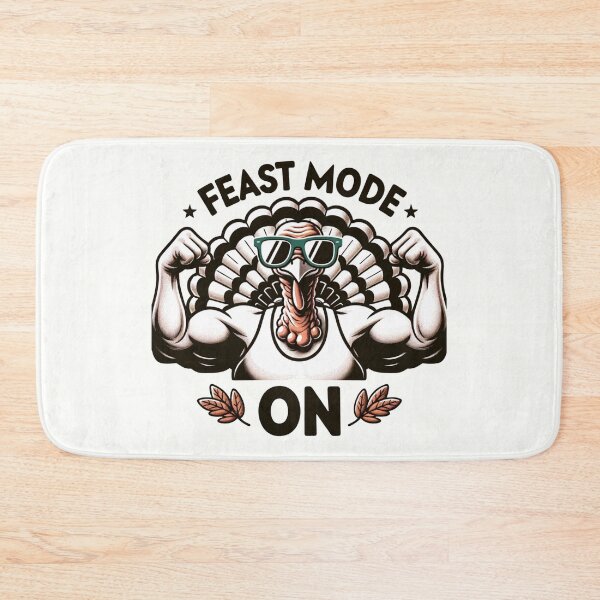 Item preview, Feast Mode On - Buff Thanksgiving Turkey designed and sold by ZenEverAI.