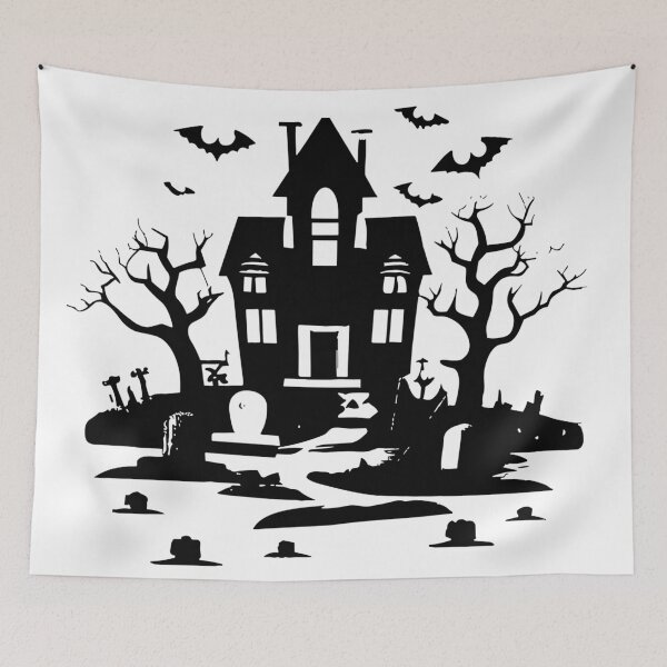 Item preview, Halloween Scene designed and sold by Art4PrintGifts.