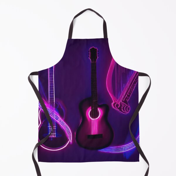 Item preview, Guitar, harp and fluttering notes designed and sold by mariolasworld.
