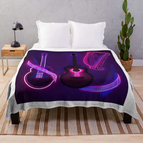 Item preview, Guitar, harp and fluttering notes designed and sold by mariolasworld.