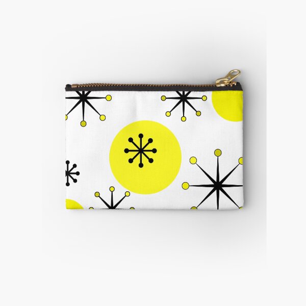 Item preview, Atomic Era Starbursts Yellow designed and sold by thepixelgarden.