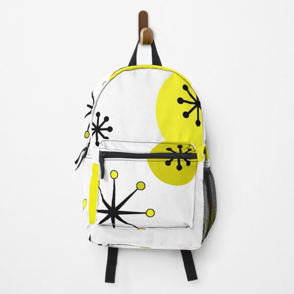 Item preview, Atomic Era Starbursts Yellow designed and sold by thepixelgarden.