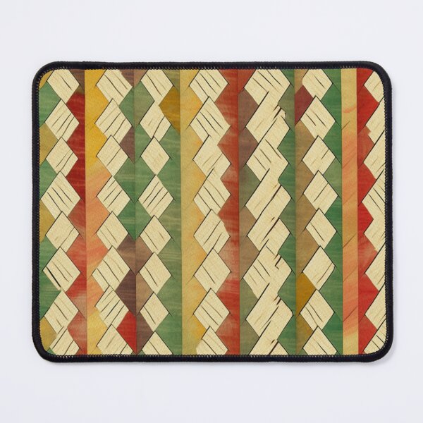 Item preview, Modern Ikat Textile Art Pattern No2 designed and sold by Atomura.