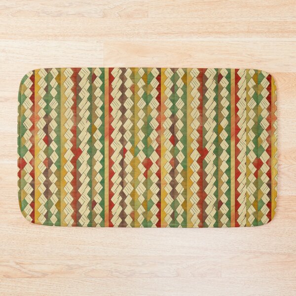 Item preview, Modern Ikat Textile Art Pattern No2 designed and sold by Atomura.